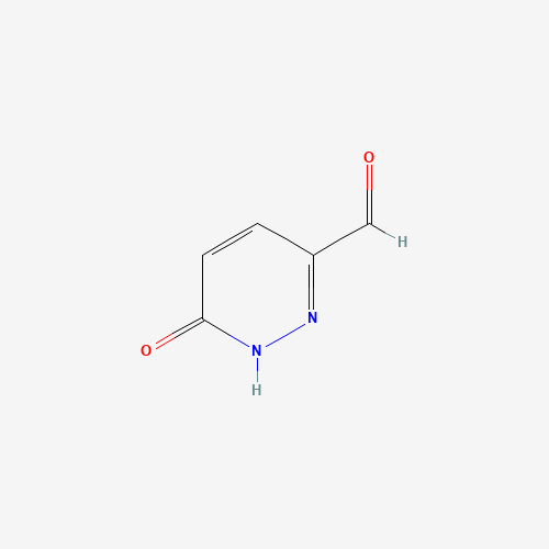 6-oxo-1H-pyridazine-3-carbaldehyde (CAS: 933734-91-9) - Chemical Structure and Molecular Formula 