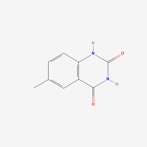 6-methyl-1H-quinazoline-2,4-dione (CAS: 62484-16-6) - Chemical Structure and Molecular Formula 