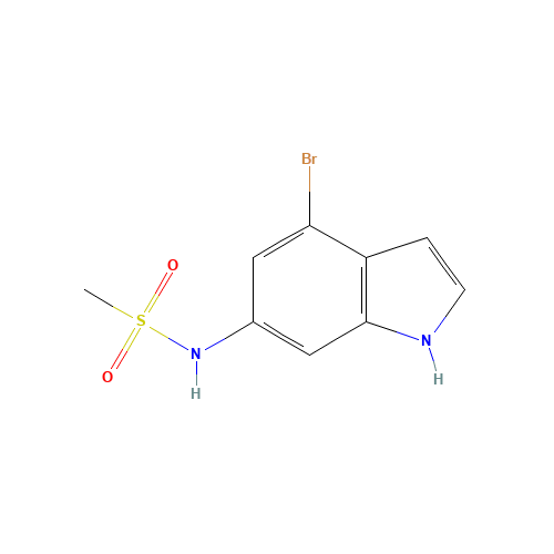 N-(4-bromo-1H-indol-6-yl)methanesulfonamide (CAS: 1198438-08-2) - Related Chemical Product