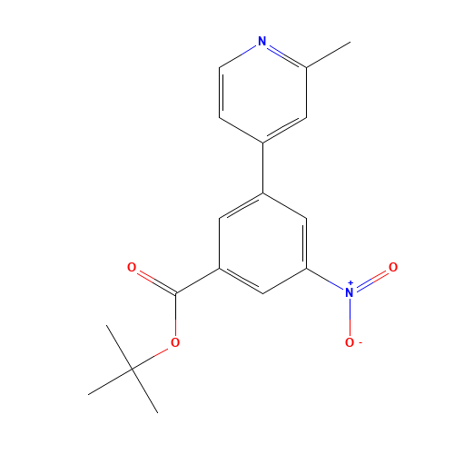 tert-butyl 3-(2-methylpyridin-4-yl)-5-nitrobenzoate (CAS: 1240523-69-6) - Related Chemical Product