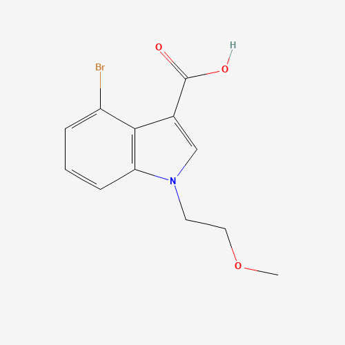 4-bromo-1-(2-methoxyethyl)indole-3-carboxylic acid (CAS: 1313043-11-6) - Related Chemical Product
