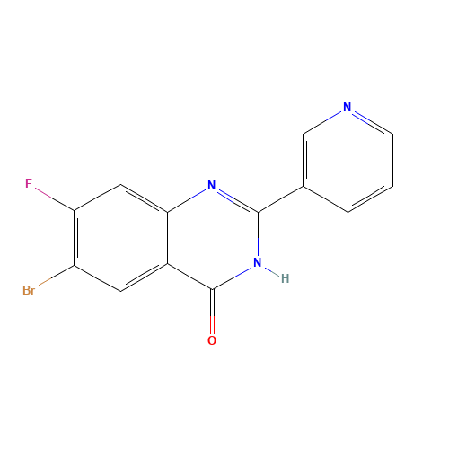 6-bromo-7-fluoro-2-pyridin-3-yl-1H-quinazolin-4-one (CAS: 1417301-26-8) - Related Chemical Product