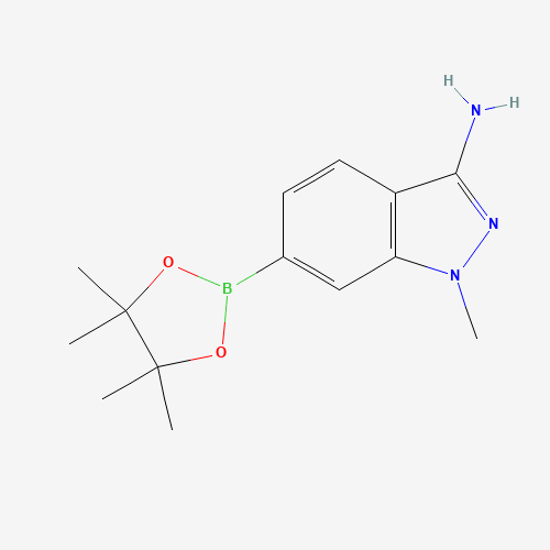 1-methyl-6-(4,4,5,5-tetramethyl-1,3,2-dioxaborolan-2-yl)indazol-3-amine (CAS: 1187968-53-1) - Related Chemical Product