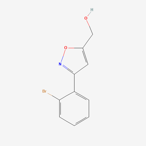 [3-(2-bromophenyl)-1,2-oxazol-5-yl]methanol (CAS: 885273-13-2) - Related Chemical Product