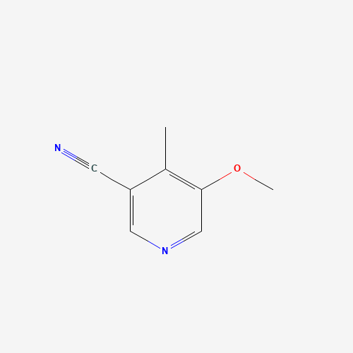 5-methoxy-4-methylpyridine-3-carbonitrile (CAS: 1379034-62-4) - Chemical Structure and Molecular Formula 