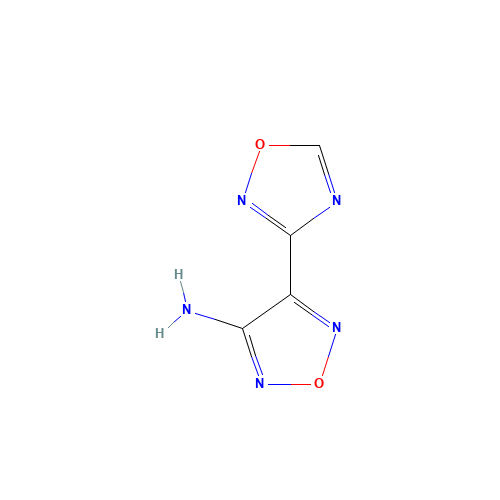 4-(1,2,4-oxadiazol-3-yl)-1,2,5-oxadiazol-3-amine (CAS: 163011-56-1) - Related Chemical Product