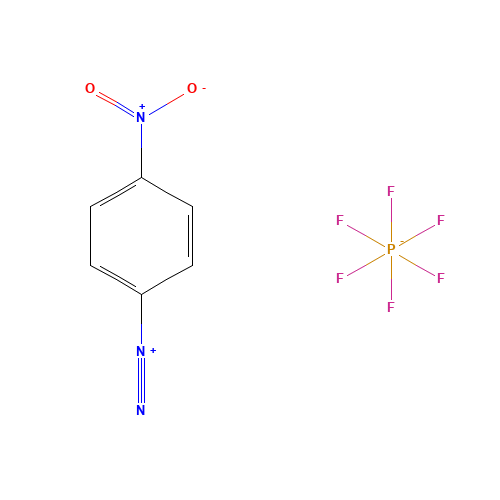 4-nitrobenzenediazonium;hexafluorophosphate (CAS: 1514-52-9) - Related Chemical Product