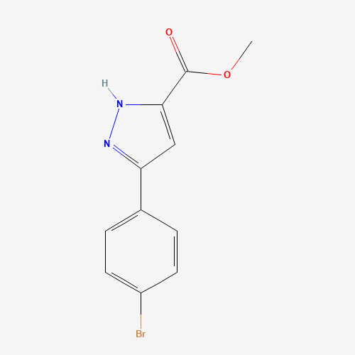 methyl 3-(4-bromophenyl)-1H-pyrazole-5-carboxylate (CAS: 78842-74-7) - Related Chemical Product