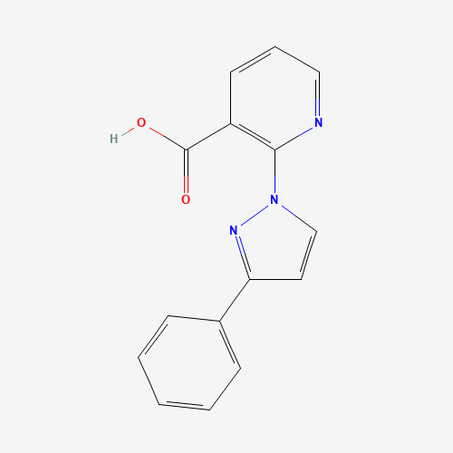 2-(3-phenylpyrazol-1-yl)pyridine-3-carboxylic acid (CAS: 1037828-54-8) - Related Chemical Product