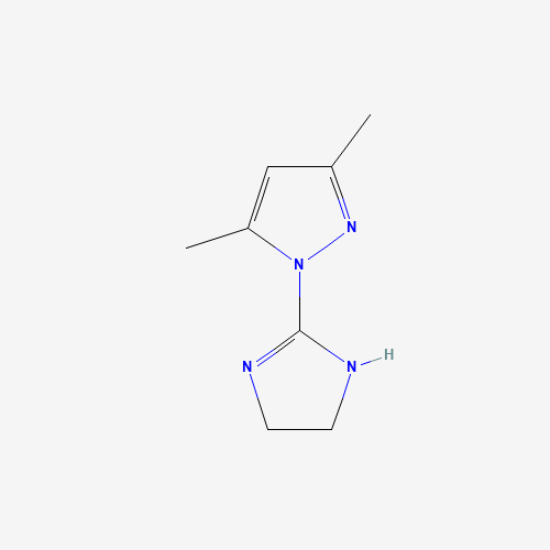 1-(4,5-dihydro-1H-imidazol-2-yl)-3,5-dimethylpyrazole (CAS: 243853-14-7) - Related Chemical Product