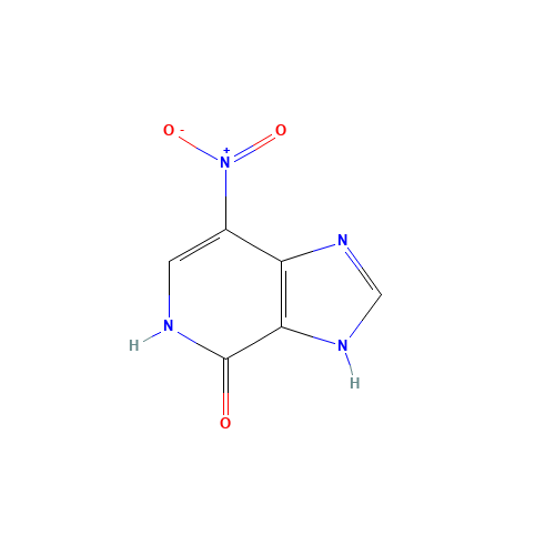 7-nitro-3,5-dihydroimidazo[4,5-c]pyridin-4-one (CAS: 82722-74-5) - Chemical Structure and Molecular Formula 