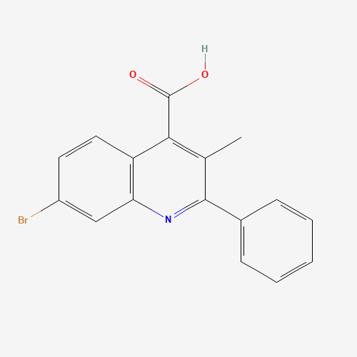 7-bromo-3-methyl-2-phenylquinoline-4-carboxylic acid (CAS: 914654-51-6) - Related Chemical Product