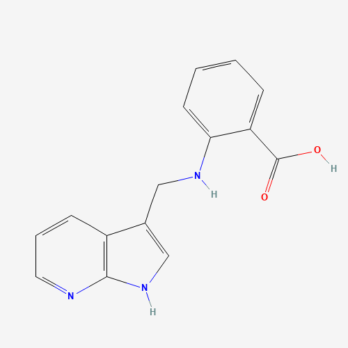 2-(1H-pyrrolo[2,3-b]pyridin-3-ylmethylamino)benzoic acid (CAS: 645418-79-7) - Related Chemical Product