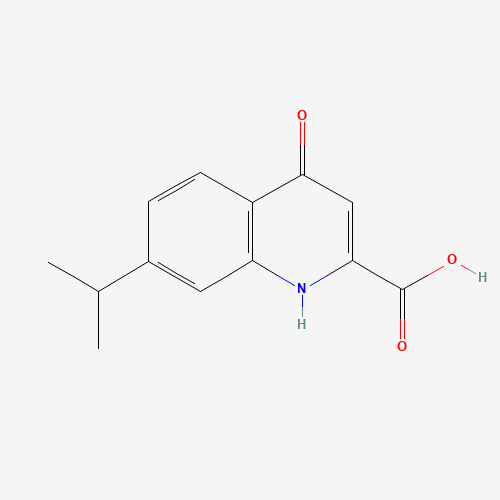 4-oxo-7-propan-2-yl-1H-quinoline-2-carboxylic acid (CAS: 123158-21-4) - Related Chemical Product