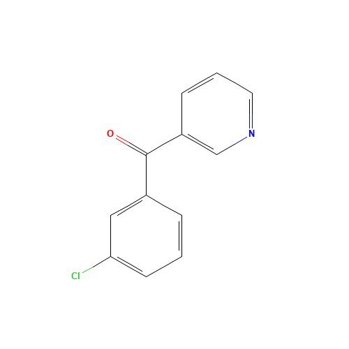 (3-chlorophenyl)-pyridin-3-ylmethanone (CAS: 62247-00-1) - Related Chemical Product
