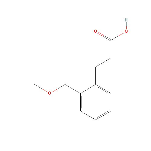 3-[2-(methoxymethyl)phenyl]propanoic acid (CAS: 100058-90-0) - Related Chemical Product