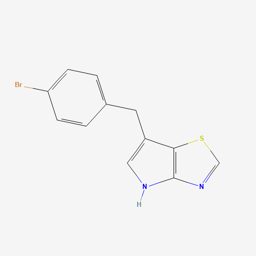 6-[(4-bromophenyl)methyl]-4H-pyrrolo[2,3-d][1,3]thiazole (CAS: 1312363-25-9) - Related Chemical Product