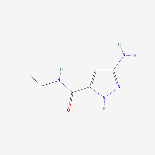 3-amino-N-ethyl-1H-pyrazole-5-carboxamide (CAS: 1342836-89-8) - Related Chemical Product