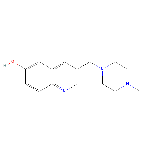 3-[(4-methylpiperazin-1-yl)methyl]quinolin-6-ol (CAS: 1427473-84-4) - Related Chemical Product