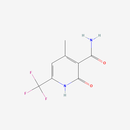 4-methyl-2-oxo-6-(trifluoromethyl)-1H-pyridine-3-carboxamide (CAS: 116548-07-3) - Related Chemical Product