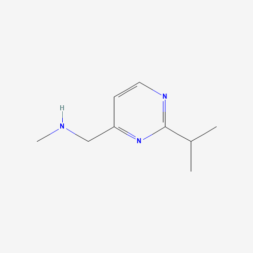 N-methyl-1-(2-propan-2-ylpyrimidin-4-yl)methanamine (CAS: 921074-88-6) - Related Chemical Product