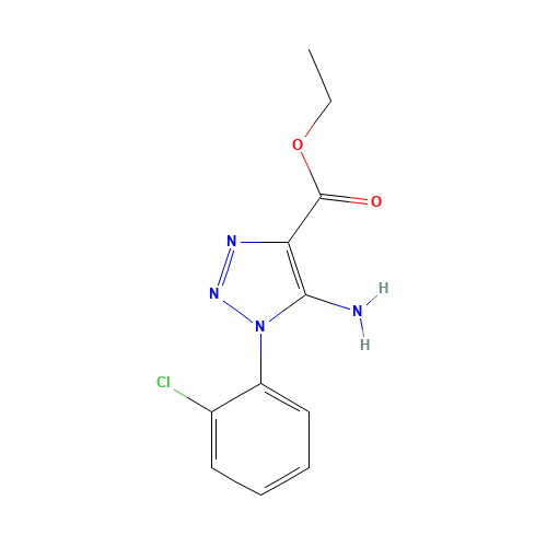 ethyl 5-amino-1-(2-chlorophenyl)triazole-4-carboxylate (CAS: 106748-15-6) - Related Chemical Product