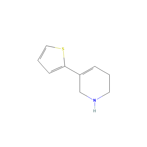 5-thiophen-2-yl-1,2,3,6-tetrahydropyridine (CAS: 121751-69-7) - Related Chemical Product