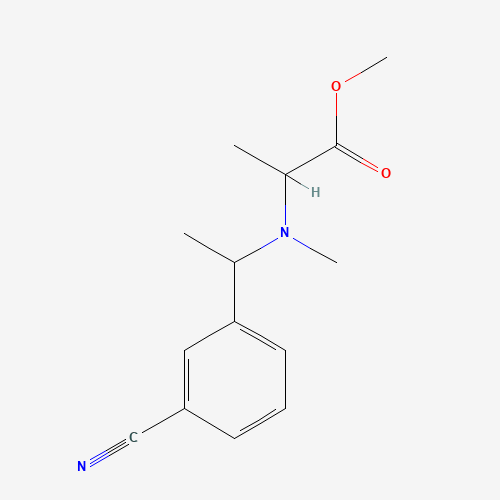 methyl 2-[1-(3-cyanophenyl)ethyl-methylamino]propanoate (CAS: 1355158-78-9) - Related Chemical Product
