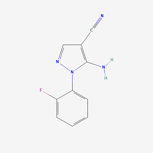 5-amino-1-(2-fluorophenyl)pyrazole-4-carbonitrile (CAS: 135108-48-4) - Related Chemical Product