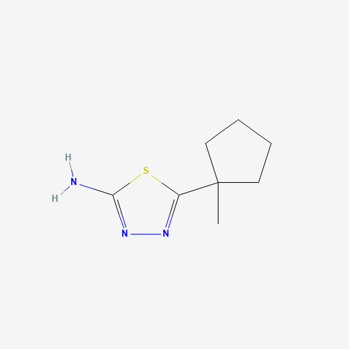 5-(1-methylcyclopentyl)-1,3,4-thiadiazol-2-amine (CAS: 1032464-26-8) - Related Chemical Product
