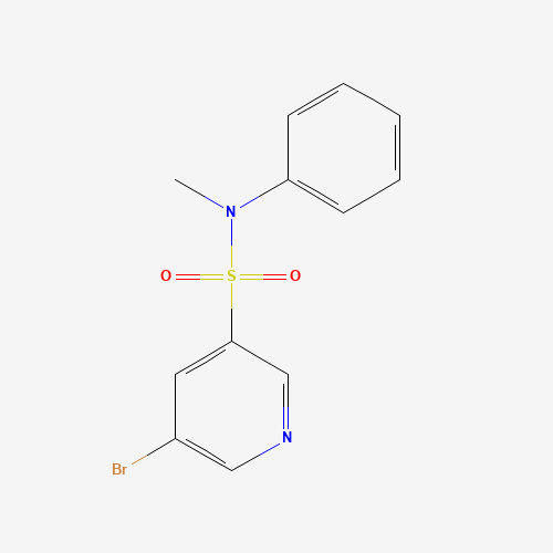 5-bromo-N-methyl-N-phenylpyridine-3-sulfonamide (CAS: 1086065-39-5) - Related Chemical Product