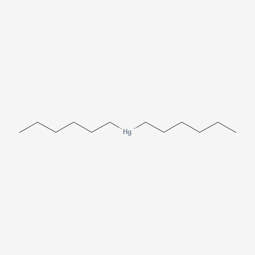 dihexylmercury (CAS: 10217-65-9) - Chemical Structure and Molecular Formula 