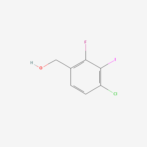(4-chloro-2-fluoro-3-iodophenyl)methanol (CAS: 909186-21-6) - Related Chemical Product