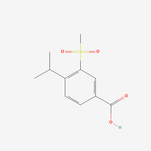 3-methylsulfonyl-4-propan-2-ylbenzoic acid (CAS: 159139-35-2) - Related Chemical Product
