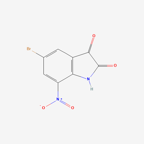 5-bromo-7-nitro-1H-indole-2,3-dione (CAS: 49764-59-2) - Related Chemical Product