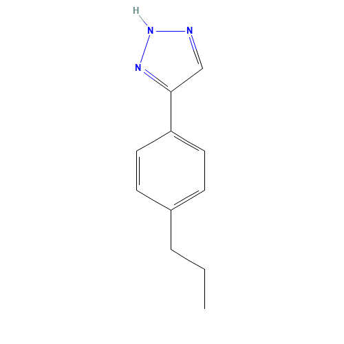 4-(4-propylphenyl)-2H-triazole (CAS: 369363-64-4) - Related Chemical Product