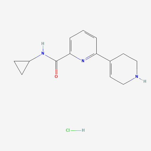 N-cyclopropyl-6-(1,2,3,6-tetrahydropyridin-4-yl)pyridine-2-carboxamide;hydrochloride (CAS: 1206549-92-9) - Related Chemical Product