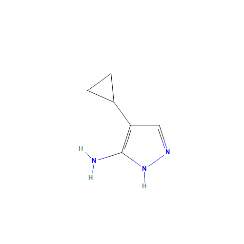 4-cyclopropyl-1H-pyrazol-5-amine (CAS: 673475-74-6) - Related Chemical Product