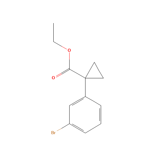 ethyl 1-(3-bromophenyl)cyclopropane-1-carboxylate (CAS: 1359981-61-5) - Related Chemical Product
