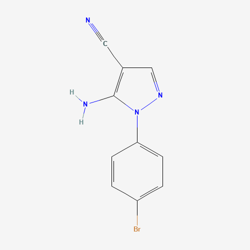 5-amino-1-(4-bromophenyl)pyrazole-4-carbonitrile (CAS: 5334-28-1) - Related Chemical Product
