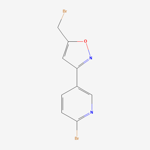 5-(bromomethyl)-3-(6-bromopyridin-3-yl)-1,2-oxazole (CAS: 1231244-56-6) - Related Chemical Product