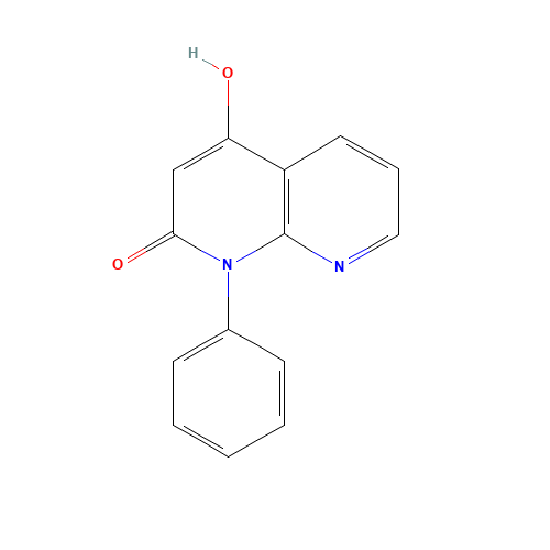 4-hydroxy-1-phenyl-1,8-naphthyridin-2-one (CAS: 89109-17-1) - Related Chemical Product
