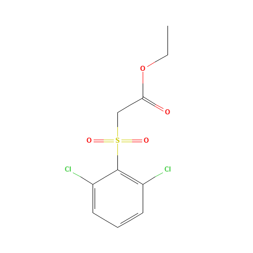 ethyl 2-(2,6-dichlorophenyl)sulfonylacetate (CAS: 1154228-17-7) - Related Chemical Product