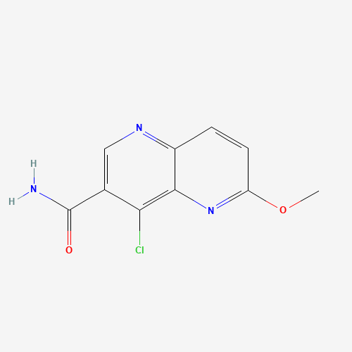 4-chloro-6-methoxy-1,5-naphthyridine-3-carboxamide (CAS: 872714-56-2) - Related Chemical Product