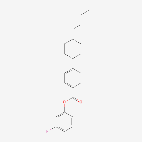 (3-fluorophenyl) 4-(4-butylcyclohexyl)benzoate (CAS: 87592-62-9) - Related Chemical Product