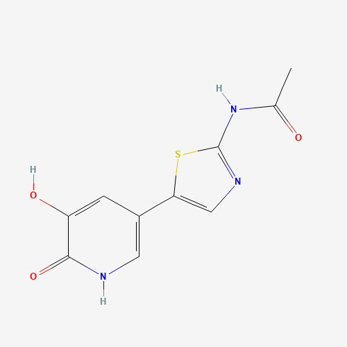 N-[5-(5-hydroxy-6-oxo-1H-pyridin-3-yl)-1,3-thiazol-2-yl]acetamide (CAS: 1333146-17-0) - Related Chemical Product