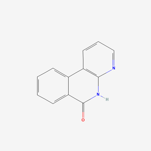 5H-benzo[c][1,8]naphthyridin-6-one (CAS: 53439-81-9) - Chemical Structure and Molecular Formula 