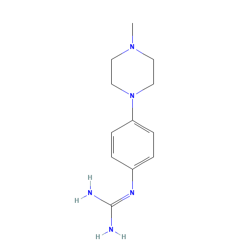 2-[4-(4-methylpiperazin-1-yl)phenyl]guanidine (CAS: 219132-76-0) - Related Chemical Product