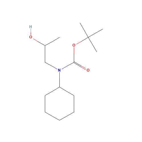 tert-butyl N-cyclohexyl-N-(2-hydroxypropyl)carbamate (CAS: 1431326-46-3) - Related Chemical Product