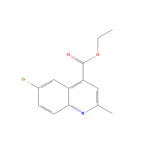 ethyl 6-bromo-2-methylquinoline-4-carboxylate (CAS: 62482-30-8) - Related Chemical Product